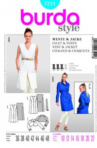 Burda 7211 Pattern