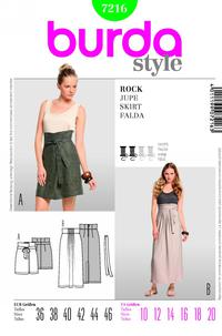 Burda 7216 Pattern