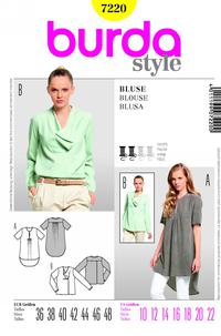 Burda 7220 Pattern