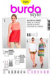 Burda 7221 Pattern