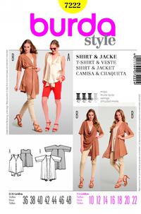 Burda 7222 Pattern