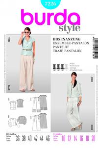 Burda 7226 Pattern