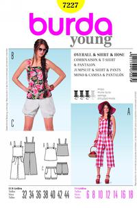 Burda 7227 Pattern
