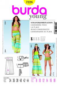 Burda 7228 Pattern