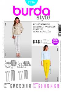 Burda 7236 Pattern