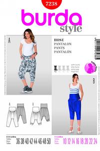 Burda 7238 Pattern
