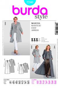 Burda 7240 Pattern