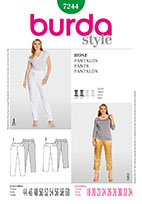 Burda 7244 Pattern