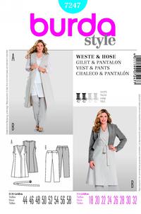 Burda 7247 Pattern