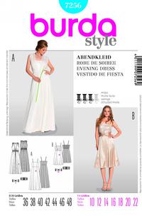 Burda 7256 Pattern