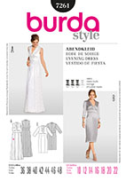Burda 7261 Pattern