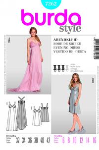 Burda 7262 Pattern