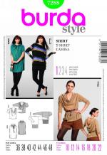 Burda 7288 Pattern