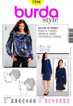Burda 7294 Pattern