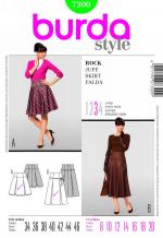 Burda 7300 Pattern