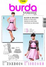 Burda 7308 Pattern