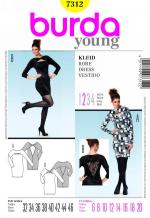 Burda 7312 Pattern