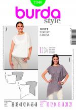Burda 7340 Pattern