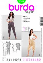 Burda 7344 Pattern