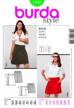 Burda 7345 Pattern
