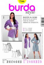 Burda 7346 Pattern