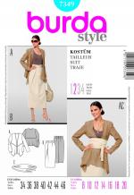 Burda 7349 Pattern