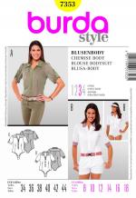 Burda 7353 Pattern