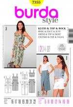 Burda 7355 Pattern