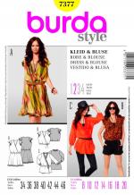 Burda 7377 Pattern