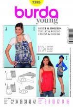 Burda 7385 Pattern