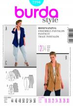 Burda 7394 Pattern