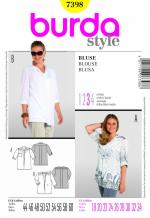 Burda 7398 Pattern