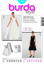 Burda 7404 Pattern