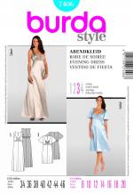 Burda 7406 Pattern