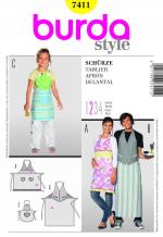 Burda 7411 Pattern