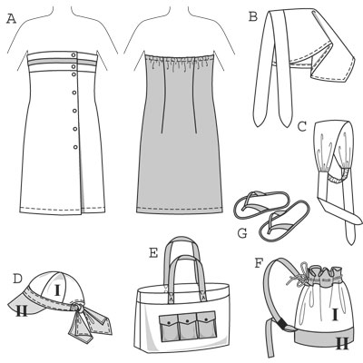 Click to magnify/shrink Line Drawing