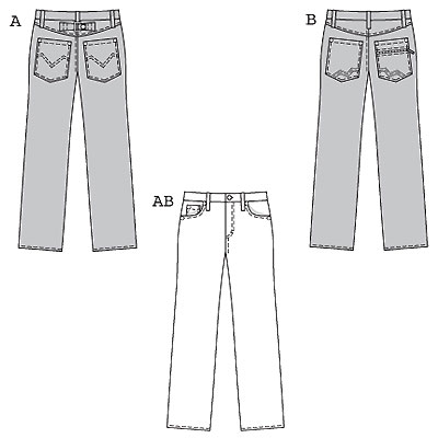 Mens Pants Pattern