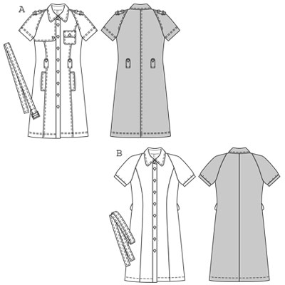  Dress Free Pattern – Burda | FREE sewing patterns – Pinterest