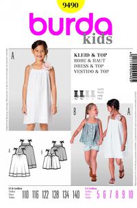 Burda 9490 Pattern