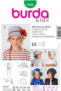 Burda 9496 Pattern