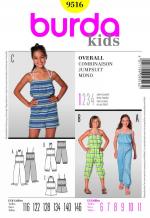 Burda 9516 Pattern