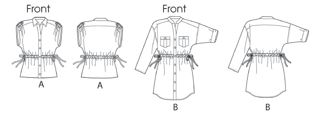 Click to magnify/shrink Line Drawing