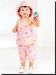 Butterick 3846 Pattern ( Size NB-S-M )