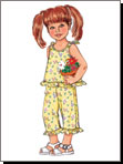 Butterick 4173 Pattern ( Size 1-2-3 )