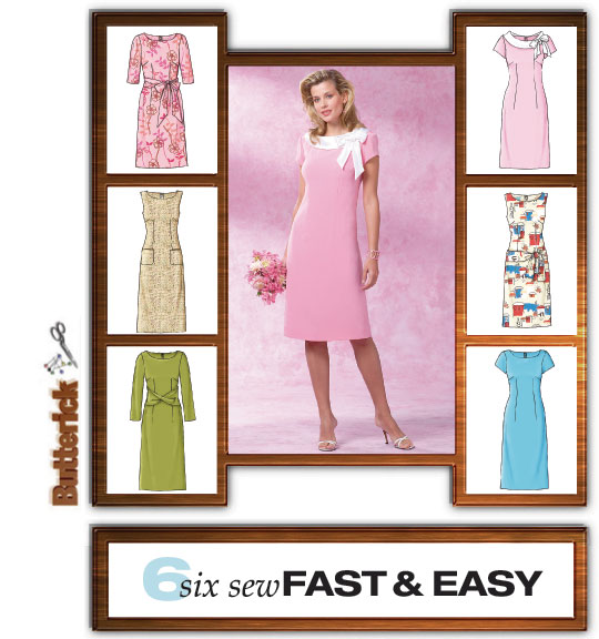 Sheath Dress Pattern Butterick