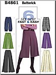 Butterick 4861 Pattern ( Size 6-8-10-12 )