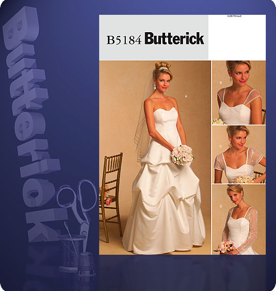 Butterick 5184 from Butterick patterns is a Wedding Dress sewing pattern