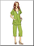 Butterick 5226 Pattern ( Size LRG-XLG-XXL )