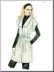 Butterick 5251 Pattern ( Size XSM-SML-MED )