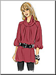 Butterick 5388 Pattern ( Size 8-10-12-14 )